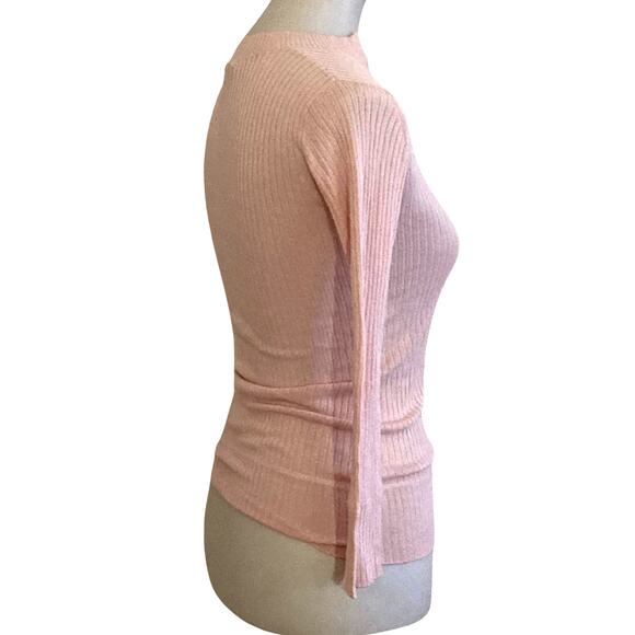 Eco Friendly Bamboo Pastel Pink Knit by Avita Coop - Picture 4 of 6